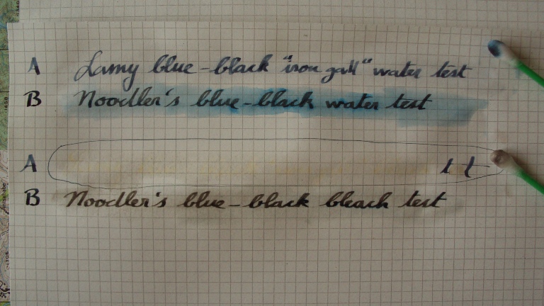 Noodler's Ellis Island Blue Black – Handwritten Ink Review –  –  Fountain Pen, Ink, and Stationery Reviews