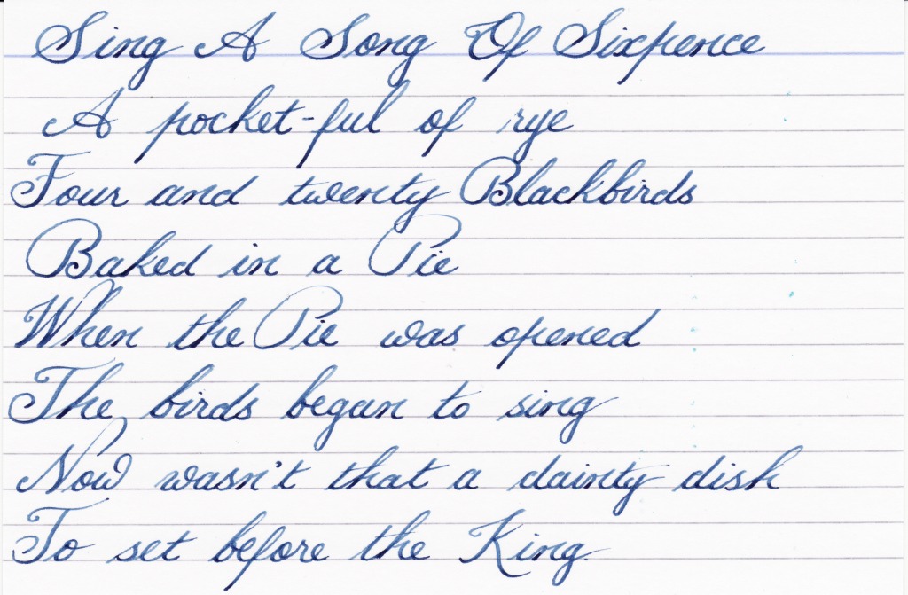 beautiful english handwriting styles