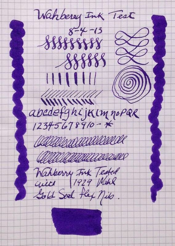 Any Recommendations On A Good Blue-Purple/dark Purple Ink? - Page 4 - Inky  Thoughts - The Fountain Pen Network