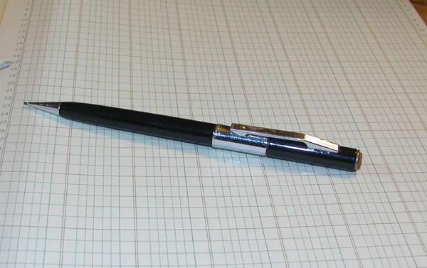Pentel Graph Gear 1000 Mechanical Pencil with Eraser Set 0.5mm 2 Lead  Silver Barrel - Office Depot