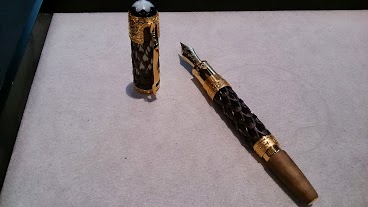 Montblanc genghis 2024 khan fountain pen