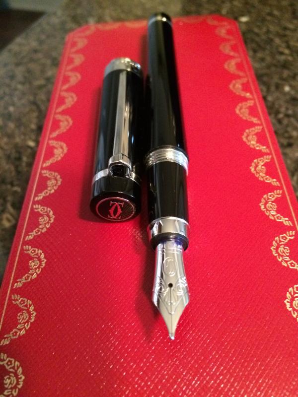 pasha de cartier fountain pen