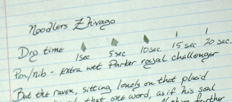 ink review : Noodler's Zhivago – inkxplorations