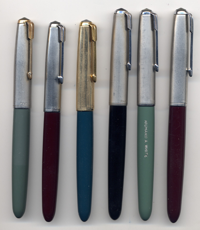 6 Parker 51 Aeros (3 Full Size 3 Demis) - Historical Sales Forums - The ...